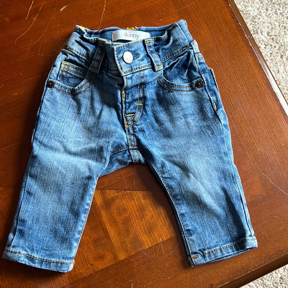 Skinny jeans by Gymboree size 3-6 mo